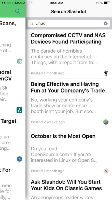 Slashdot News App skärmdump #3