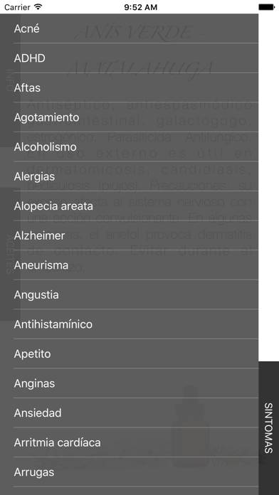 Aceites Esenciales App screenshot #3