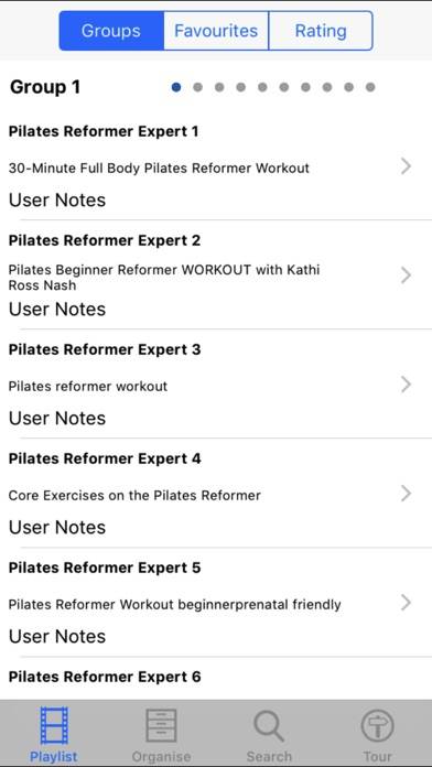 Pilates Reformer Expert App screenshot #2