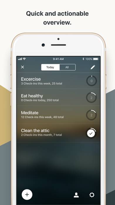 Today Habit tracker App screenshot #5