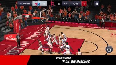 NBA LIVE Mobile Basketball Скриншот приложения #1