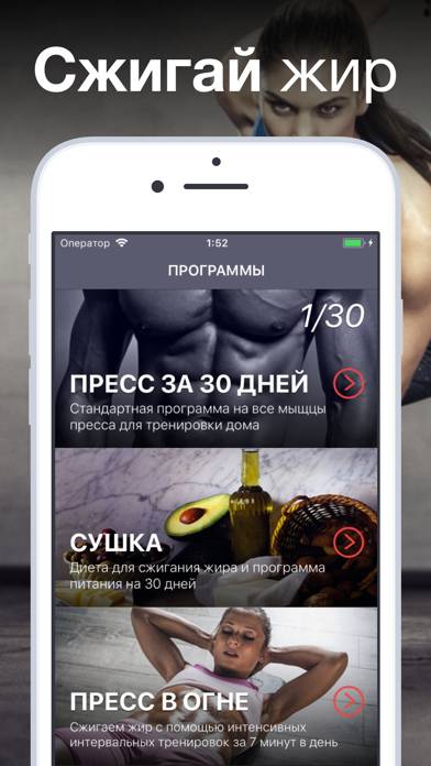 Six Pack Abs plus Fat Burn Diet Скриншот приложения #2