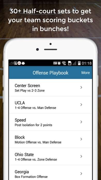 Basketball Offense Playbook App screenshot #2