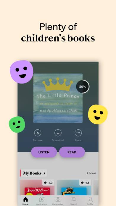 BookBeat Audiobooks & E-books App skärmdump #4