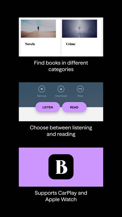 BookBeat Audiobooks & E-books App skärmdump #5