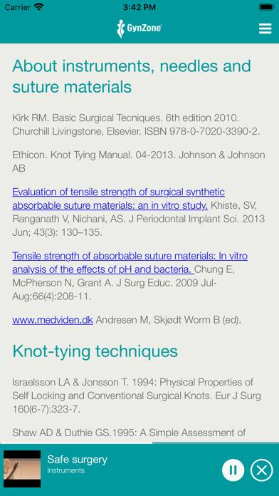 Surgical Skills App screenshot