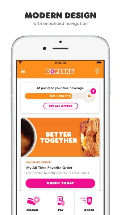 Dunkin' App screenshot #1