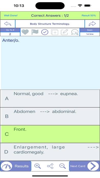 Medical Terminology By Topics App screenshot #3