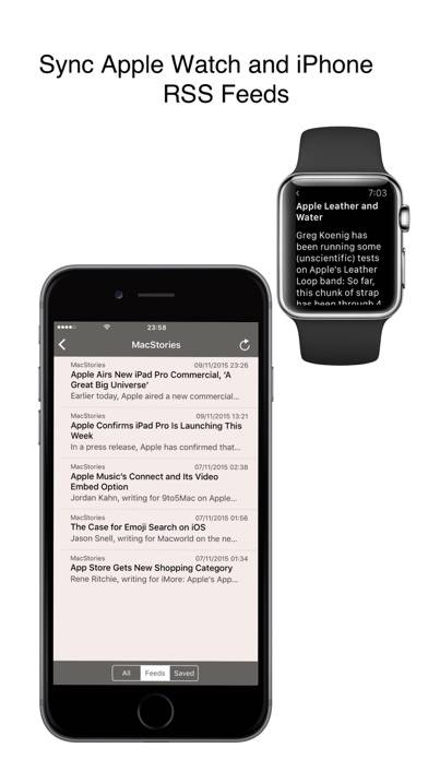 RSS Watch: Your RSS Feed Reader for News & Blogs Captura de pantalla de la aplicación #5