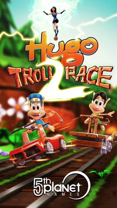 Hugo Troll Race 2: Rail Rush App screenshot #1