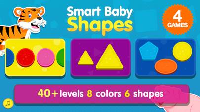 Smart Baby Shapes: Learning games for toddler kids