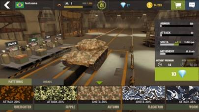 War Machines：Battle Tank Games Capture d'écran de l'application #4