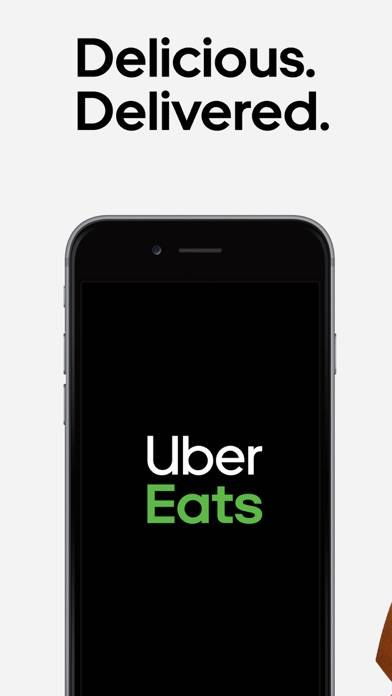 Uber Eats: Food Delivery Capture d'écran de l'application #1