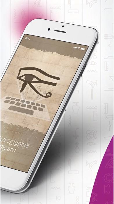 Hieroglyphic Keyboard App-Screenshot #2