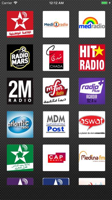 Maroc Radios | إذاعات المغرب Captura de pantalla de la aplicación #1