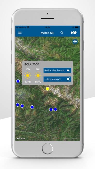 Météo-France Ski et Neige Capture d'écran de l'application #2