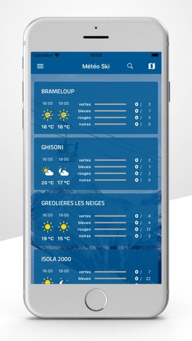 Météo-France Ski et Neige Capture d'écran de l'application #3
