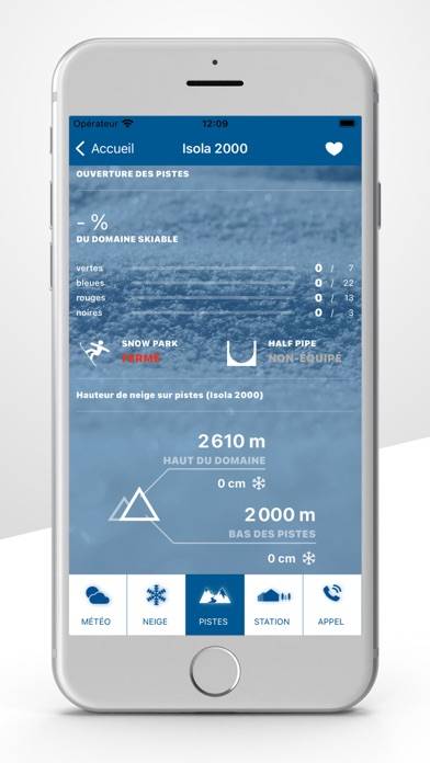 Météo-France Ski et Neige Capture d'écran de l'application #4