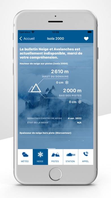 Météo-France Ski et Neige Capture d'écran de l'application #6