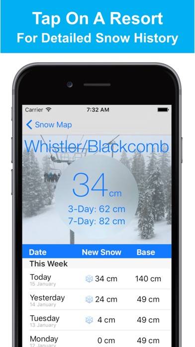 British Columbia-Alberta Snow App screenshot #2