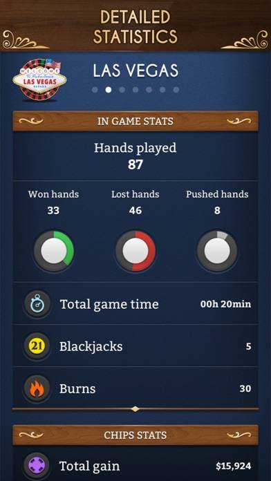 Blackjack ∙ Скриншот приложения #4