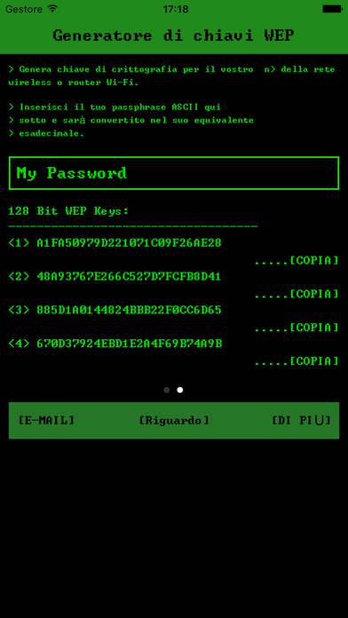Wifi Password Generator Pro – Secure WEP Keys Captura de pantalla de la aplicación #2