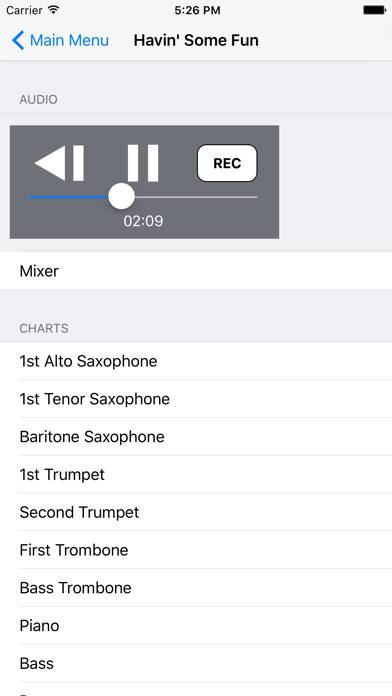 Mintzer Big Band Essentials Capture d'écran de l'application #3