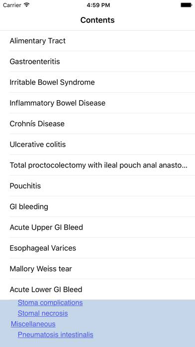 Surgeon's Brain : A General Surgery Reference Companion App screenshot #2