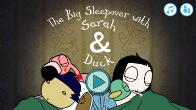 Sarah & Duck The Big Sleepover captura de pantalla