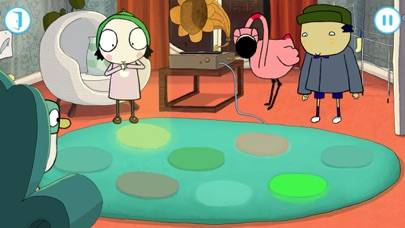 Sarah & Duck The Big Sleepover captura de pantalla del juego