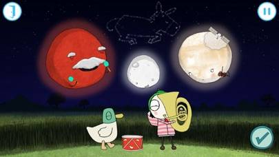 Sarah & Duck The Big Sleepover captura de pantalla del juego