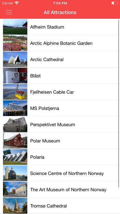 Tromsø City Guide App-Screenshot #3
