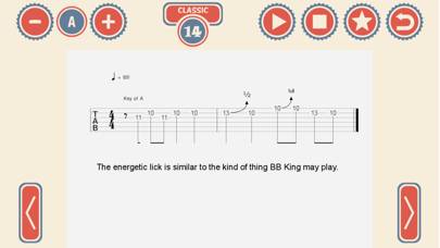 144 Blues Guitar Licks Schermata dell'app #2