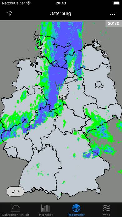RegenVorschau App-Screenshot