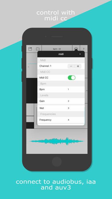 Frekvens App skärmdump