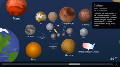 The Scale of the Universe 2 Captura de pantalla de la aplicación #2
