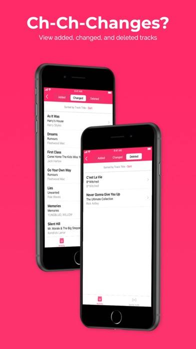 Music Library Tracker App skärmdump #4