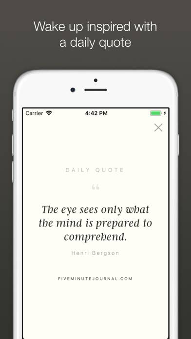 5 Minute Journal: Self-Care Capture d'écran de l'application #5