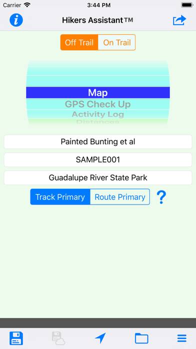 Hikers Assistant App screenshot #2
