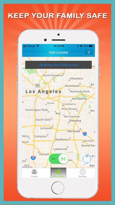 Safe Locator & Family Control App screenshot #1