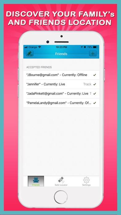 Safe Locator & Family Control Captura de pantalla de la aplicación #4