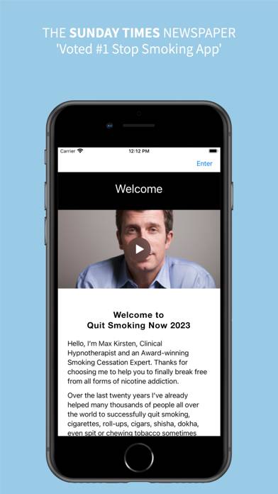 Quit Smoking NOW App screenshot #1