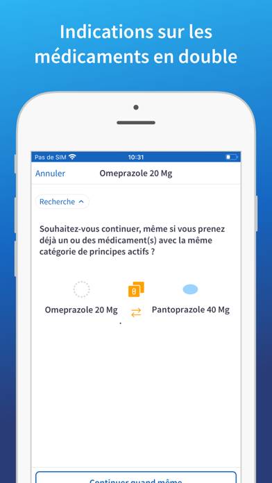 Mediteo rappels de médicaments Capture d'écran de l'application #5