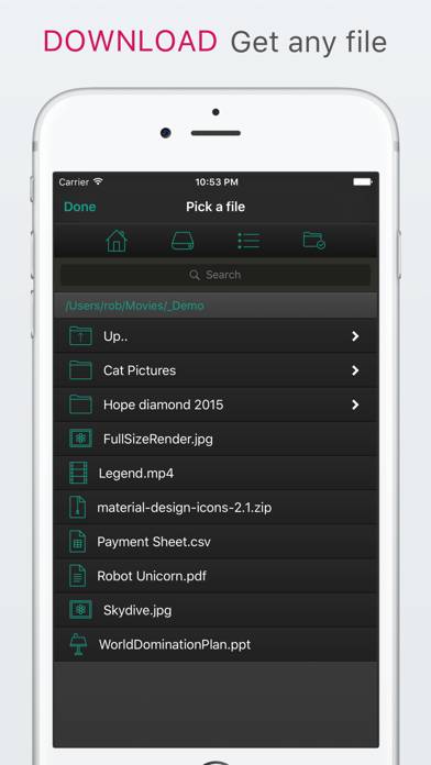 File Getter App skärmdump #1