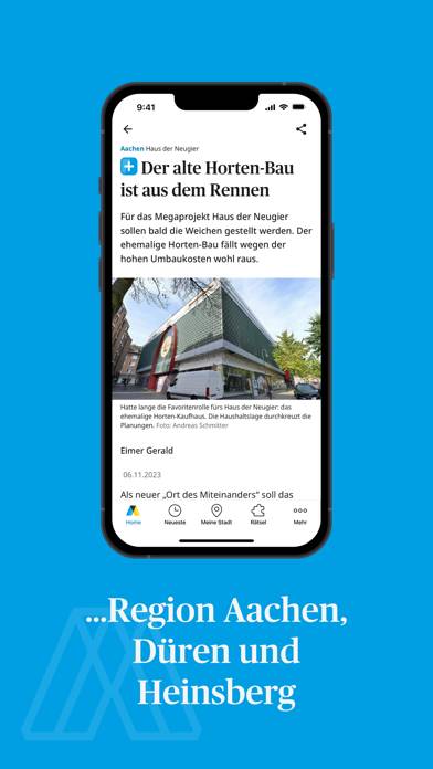 Aachener Zeitung News App screenshot #2