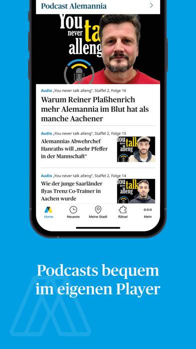 Aachener Zeitung News App screenshot #5