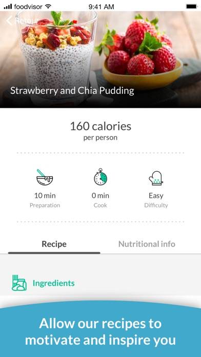 Foodvisor Captura de pantalla de la aplicación #5