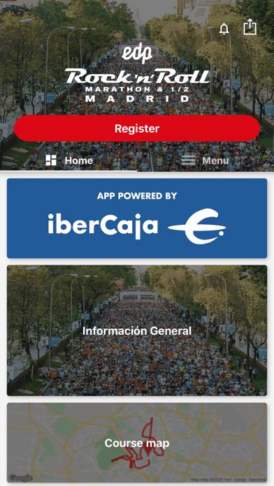 EDP Rock n Roll Madrid Maratón Captura de pantalla de la aplicación #1