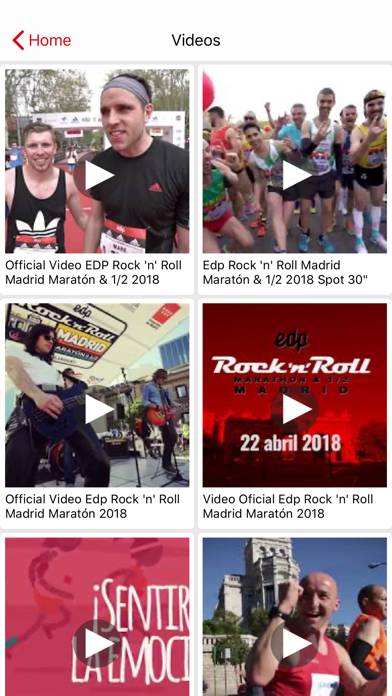 EDP Rock n Roll Madrid Maratón Capture d'écran de l'application #5