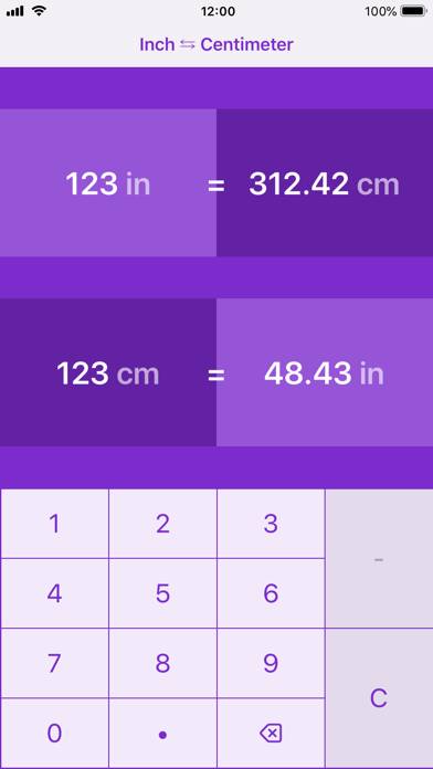 Inches to Centimeters App screenshot #3